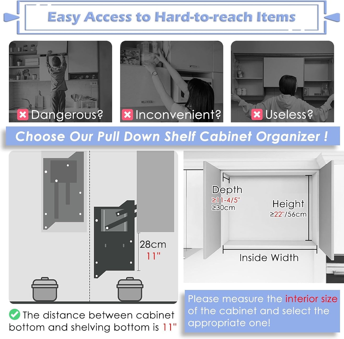 Kitchen Appliance Storage Rack Organizer