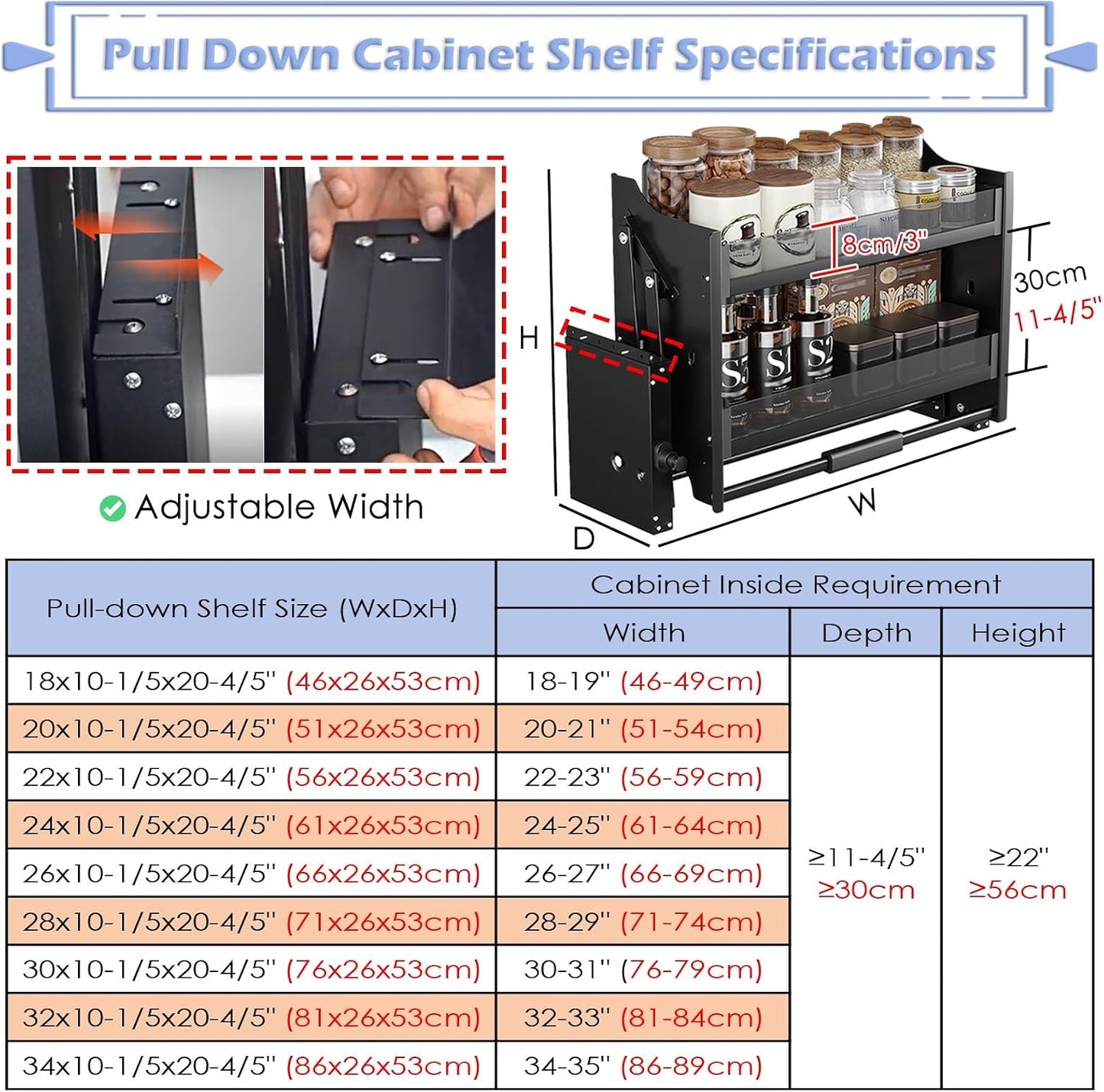 Kitchen Appliance Storage Rack Organizer